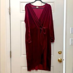 Dark Red Formal Dress